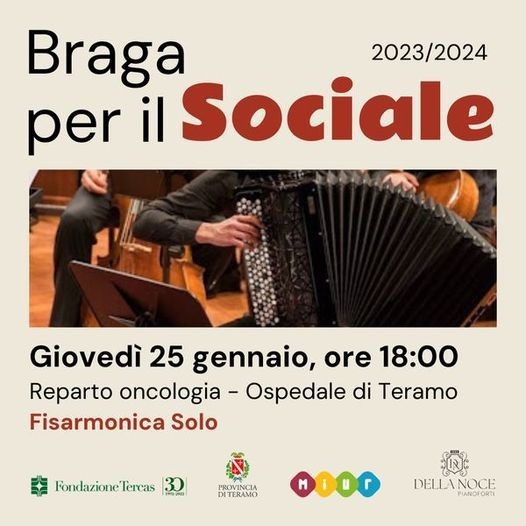 Braga per il Sociale -reparto Oncologia - Ospedale di Teramo