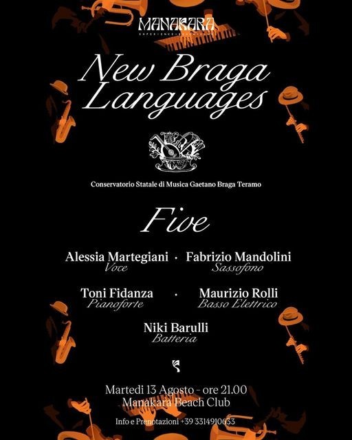 Braga in musica al Manakara: " New Braga Languages: Five"